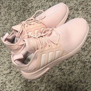 Girl’s size 6 all pink Adidas Ortholites.